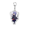 kf S7a591cba9f9e4aa29714d9a5988bb5f0a Anime NARUTO Akatsuki Red Cloud Pain Hoshigaki Kisame Kakuzu Sasori Zetsu Hidan Cosplay Acrylic Key Chain - Boruto Store