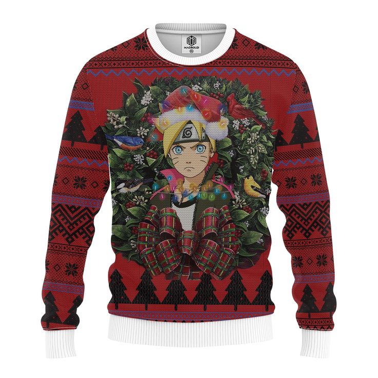 Boruto Mc Ugly Christmas Sweater Thanksgiving Gift - Boruto Store