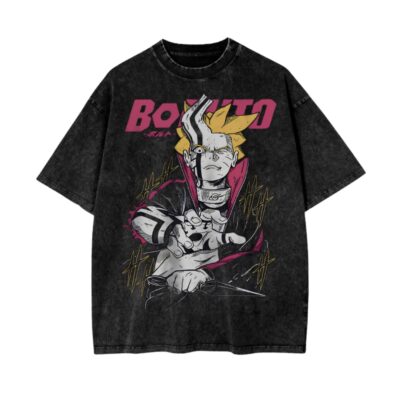 Boruto20Basic20Mineral20Wash20T Shirt - Boruto Store