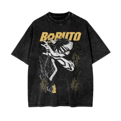 Boruto20Main20Mineral20Wash20T Shirt - Boruto Store